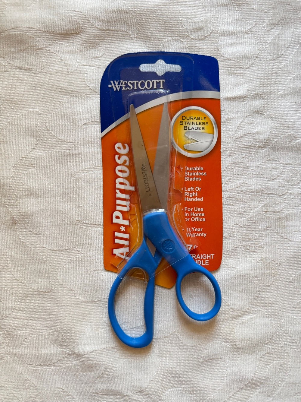 *BRAND NEW* Westcott All-Purpose Blue Scissors W/ Durable Stainless Steel Blades